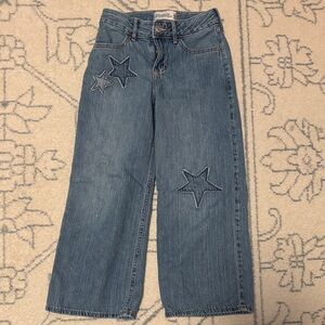 Abercrombie Kids Blue Star Flare Jeans
